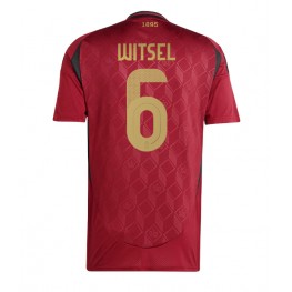 België Axel Witsel #6 Thuis tenue EK 2024 Korte Mouw